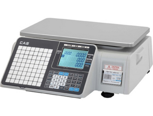 Весы с печатью этикеток CAS CL3000J-15B (TCP-IP)