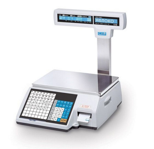 Весы с печатью этикеток CAS CL5000J-15IP (TCP-IP)