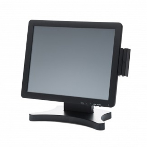POS-монитор Integro TM-17U (USB) черный с ридером